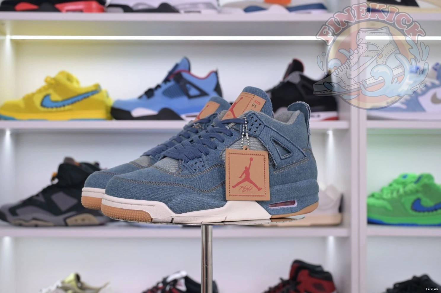 levis retro Air Jordan 4 Jordan denim 0226